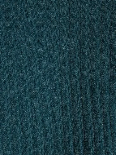 Time and Tru Women's Sleeveless Turtleneck Sweater (Gem Slate, Small 4-6) — 5