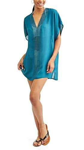 Crochet Lace Insert Swim… — large