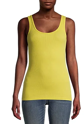 Fitted Rib Tank Top — small (4-6))