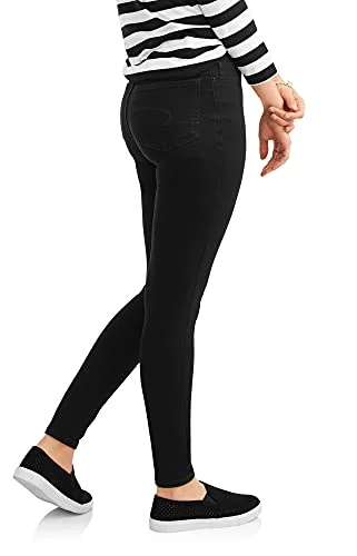 Time and Tru Women's Core Denim High Rise Skinny Jeans Size 22, Black — 2