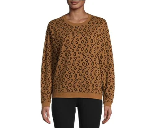 Swing Tank Top — sweatshirt (brown leopard print