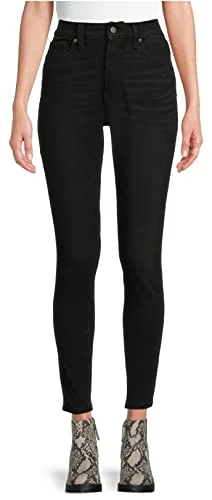 Time and Tru Black Wash High Rise Curvy Jeans - 6
