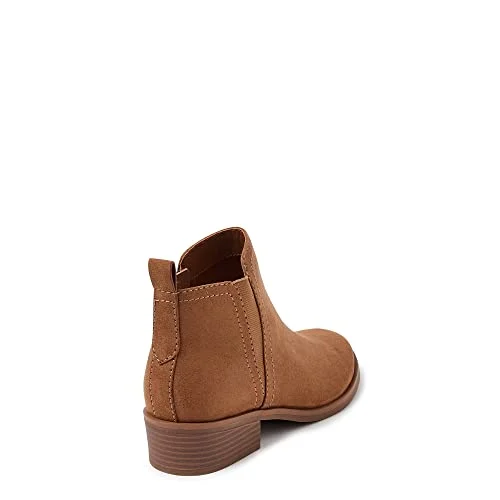 Time and Tru Women's Cognac Brown Ankle Bootie - 10 — 2