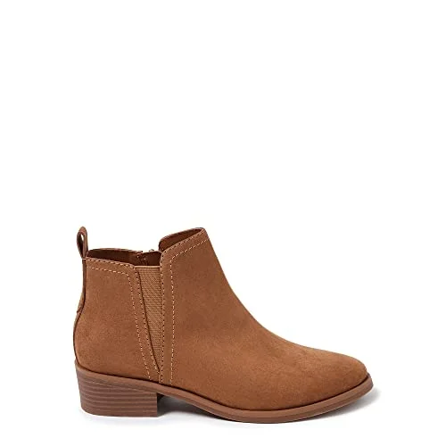 Time and Tru Women's Cognac Brown Ankle Bootie - 10 — 3