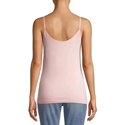 Time and Tru Rose Blush Adjustable Strap Cami Tank - X-Small — 3
