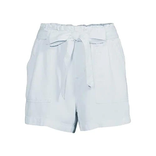 Time and Tru Women's Belted Tencel Shorts (2XL, Sunbleached Wash) — 4