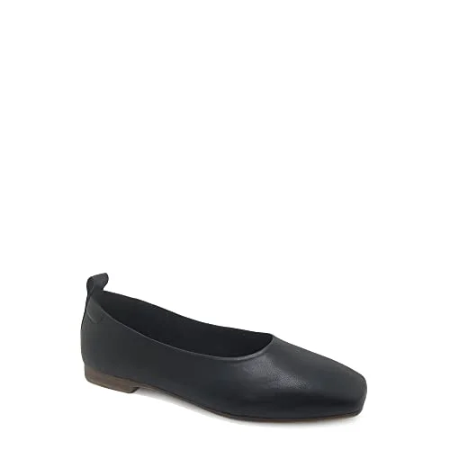Square Toe Ballet Flats — time and tru (7