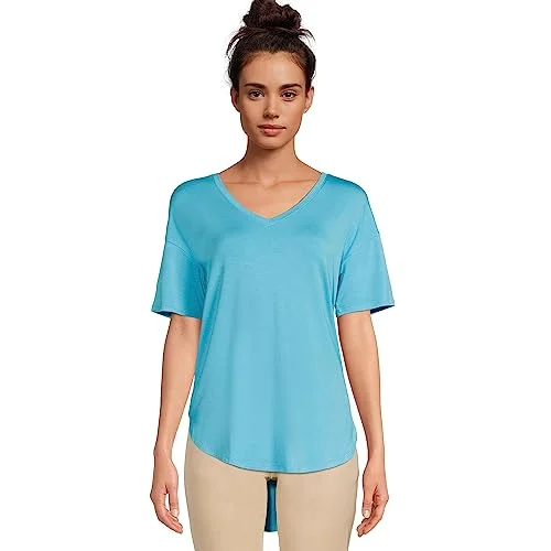 V-Neck Tunic T-Shirt — springs-m)