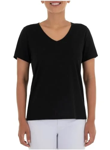 Short Sleeve V-Neck T-Shirt — medium