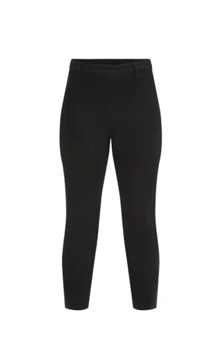 High Rise Denim Jeggings — black)